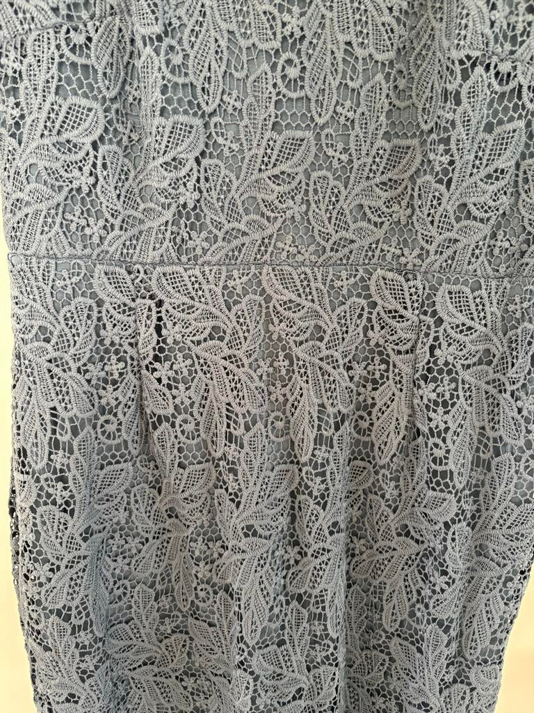 Taifun jurk kant maat 40, Blauw, Nieuw, Boven de knie, Ophalen