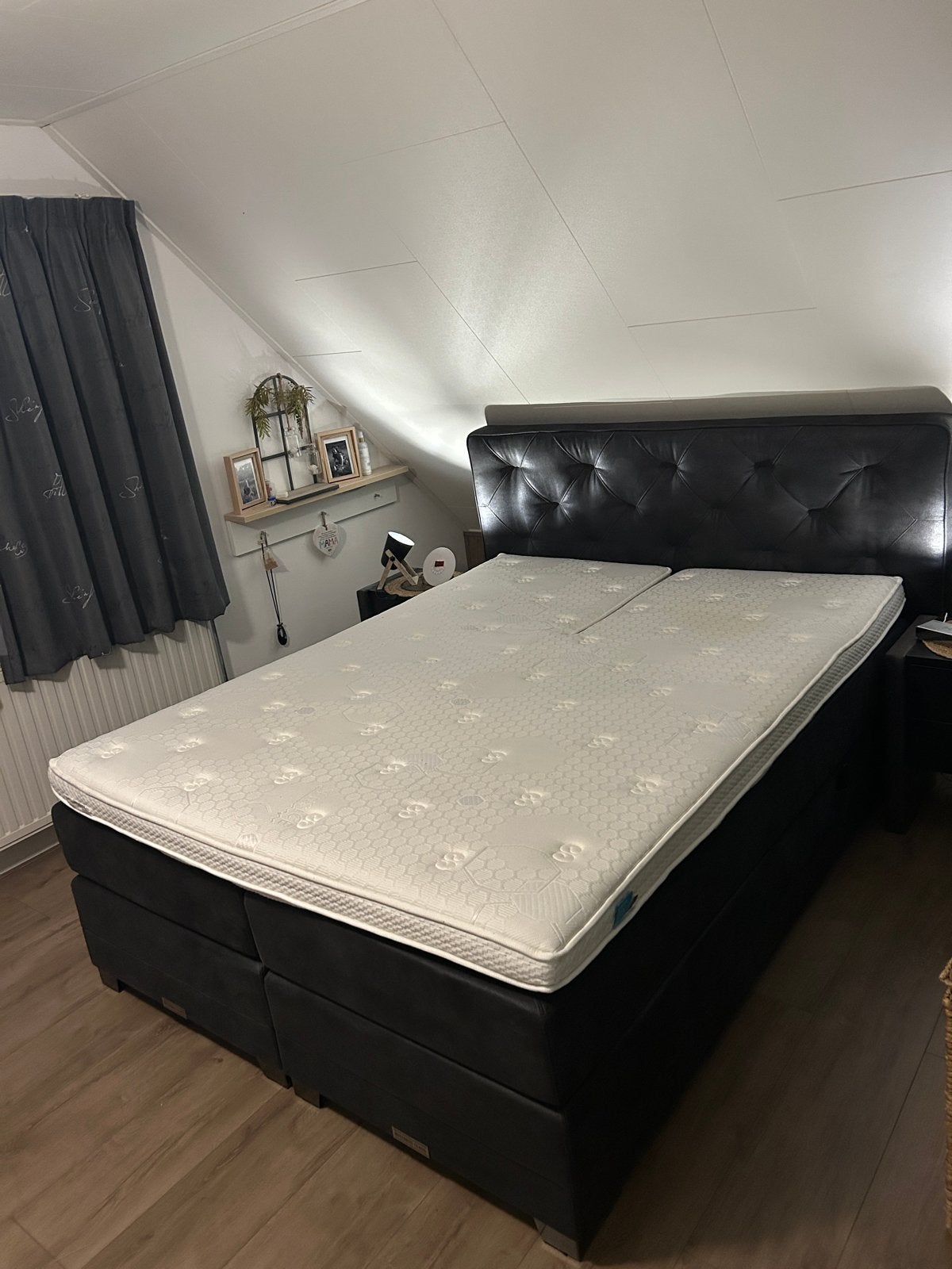 Splittopper velvet HR55 160x210cm  - Zomer/Winter uitvoering, Ophalen, Gebruikt, 210 cm, Tweepersoons