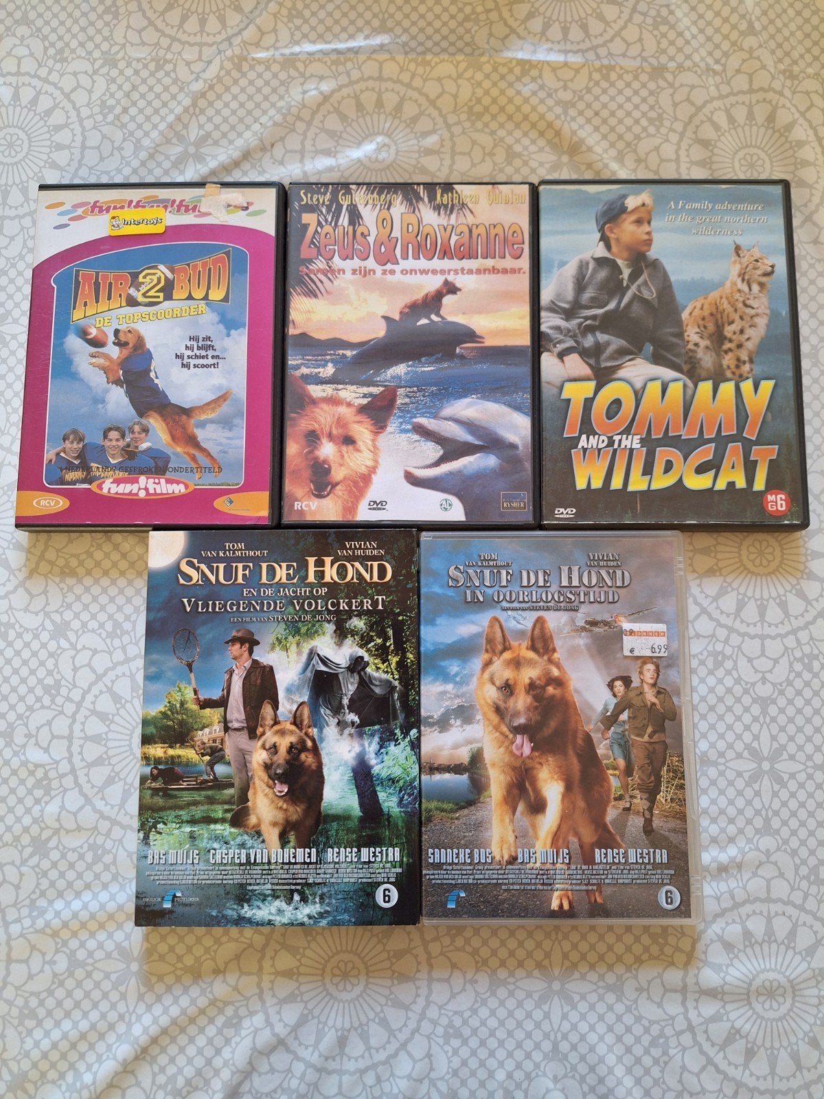 5 dvd films €1.50 per stuk, Alle leeftijden, Ophalen, Zo goed als nieuw, Overige genres