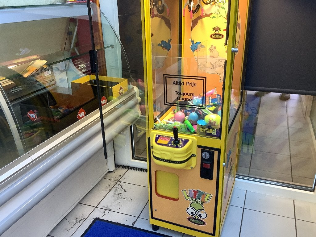 Grijpmachine, Euro, Ophalen of Verzenden, Zo goed als nieuw, Met sleutels