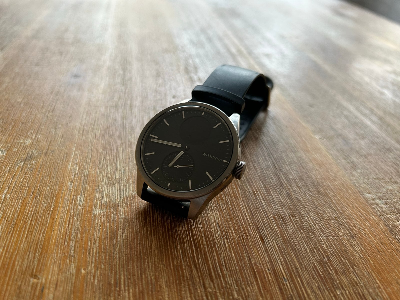 Withings ScanWatch 2 - Zo goed als nieuw, met garantie, Hartslag, Zwart, Ophalen of Verzenden, Zo goed als nieuw