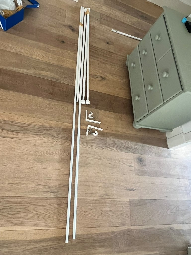 Curtain rods IKEA (various sizes), IKEA, Ophalen, Zo goed als nieuw