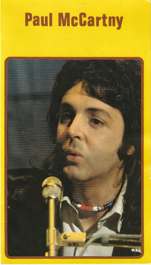 Paul McCartney - Vintage Muziekkaart, Ophalen of Verzenden, 1960 tot 1980, Ongelopen, Sterren en Beroemdheden