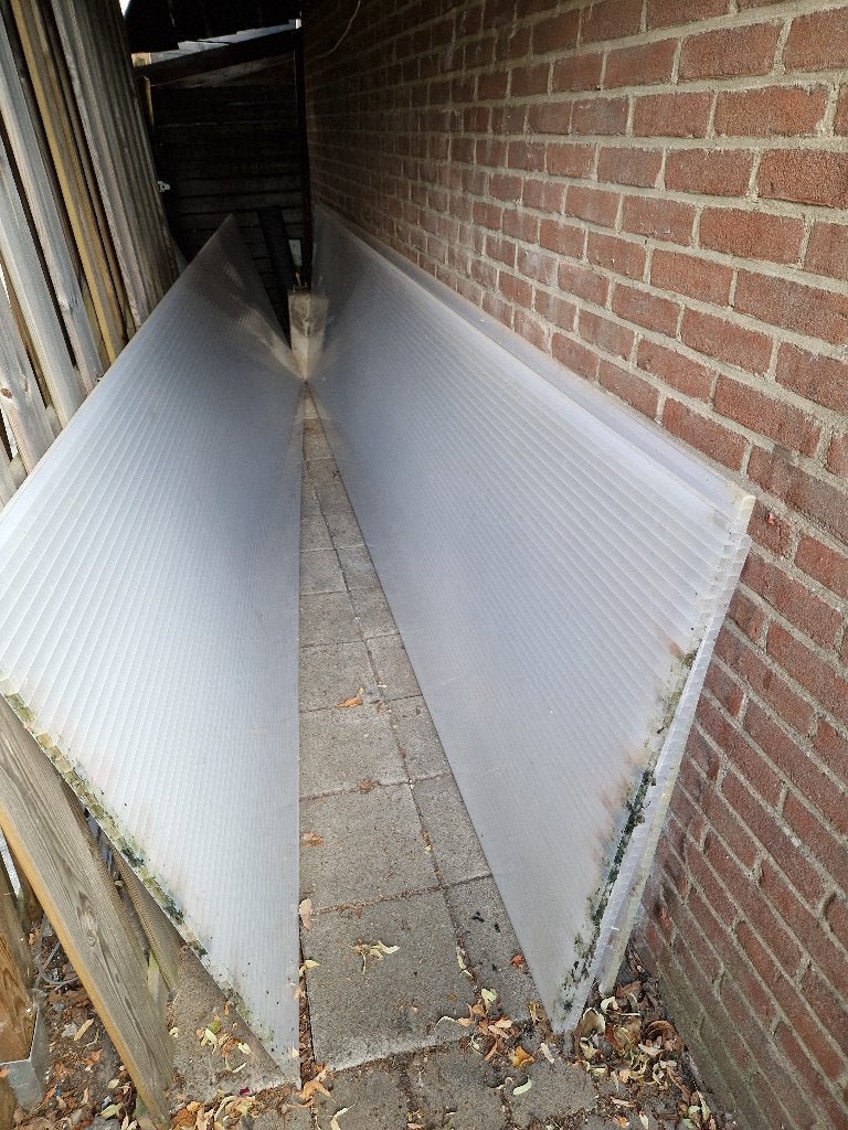 terrasoverkapping (is al gedemonteerd), Ophalen, Gebruikt, Veranda