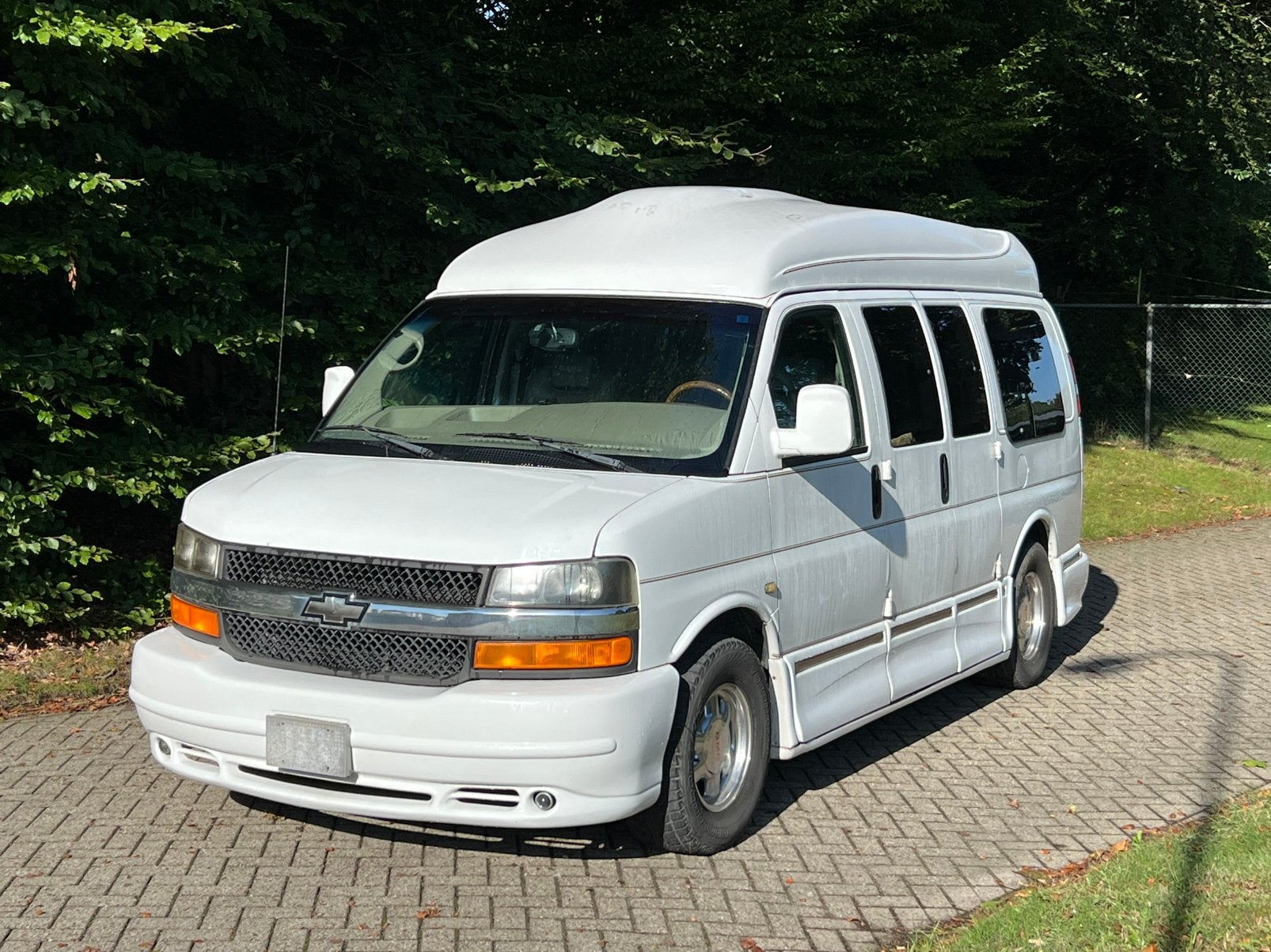 2004 Chevrolet Express *STARCRAFT GT CLASSIC* only in JAPAN, Auto's, Automaat, Overige carrosserieën, Wit, Leder