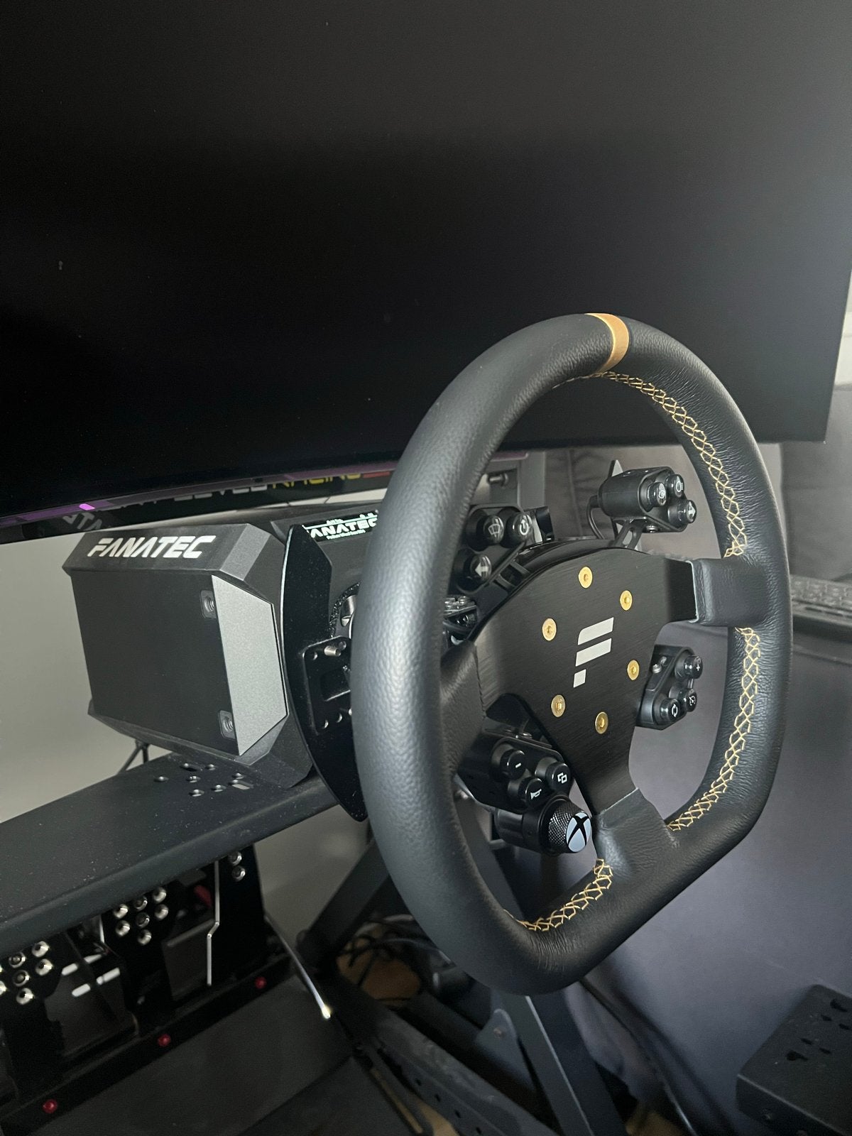Fanatec Podium DD1 racestuur set met ClubSport pedalen, Racestuur, Ophalen of Verzenden, Zo goed als nieuw, Direct drive