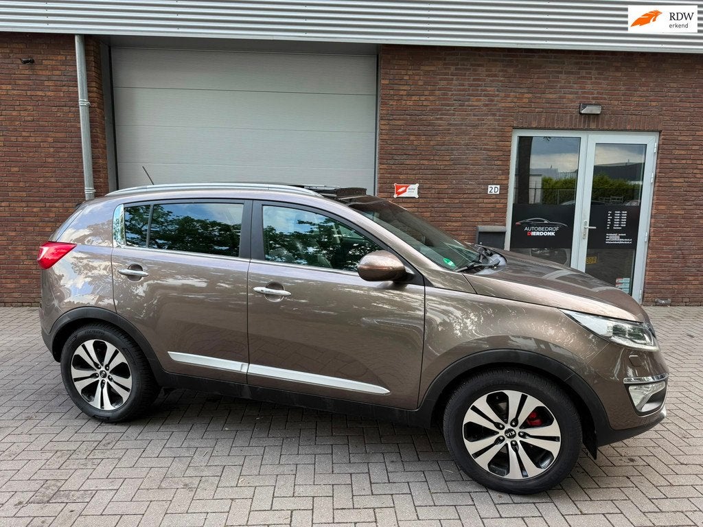Kia Sportage 2.0 X-clusive|AIRCO|AUTOMAAT|PANO|NEW APK, Gebruikt, Zwart, 4 cilinders, 163 pk