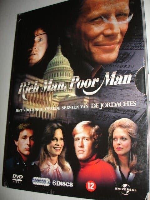 De Jordaches- Rich Man, Poor Man- Seizoen 2- BOC- 6-DVD-, Verzenden, Alle leeftijden, Drama, Zo goed als nieuw