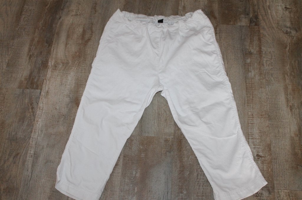 Witte broek voor een dame, Wit, Maat 46/48 (XL) of groter, Ophalen of Verzenden, Zo goed als nieuw