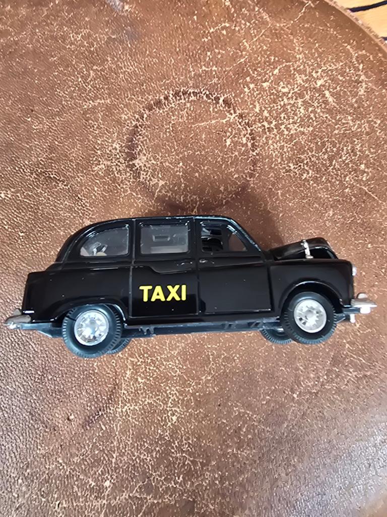Welly London Taxi Speelgoedauto - Zwart, Verzenden