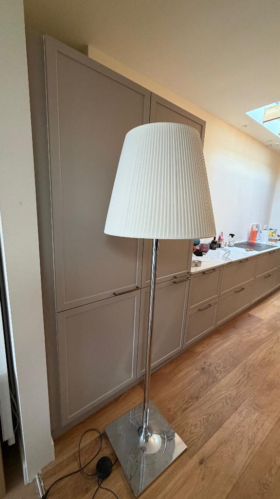 K Tribe F3 Vloerlamp van Philippe Starck voor FLOS, Ophalen, Gebruikt, Stof, 150 tot 200 cm