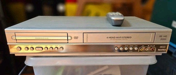 Philips DVP 3100V DVD/VCR Combo met opnamefunctie, Audio, Tv en Foto, Dvd-spelers, Zo goed als nieuw, Dvd-recorder, Philips, Ophalen