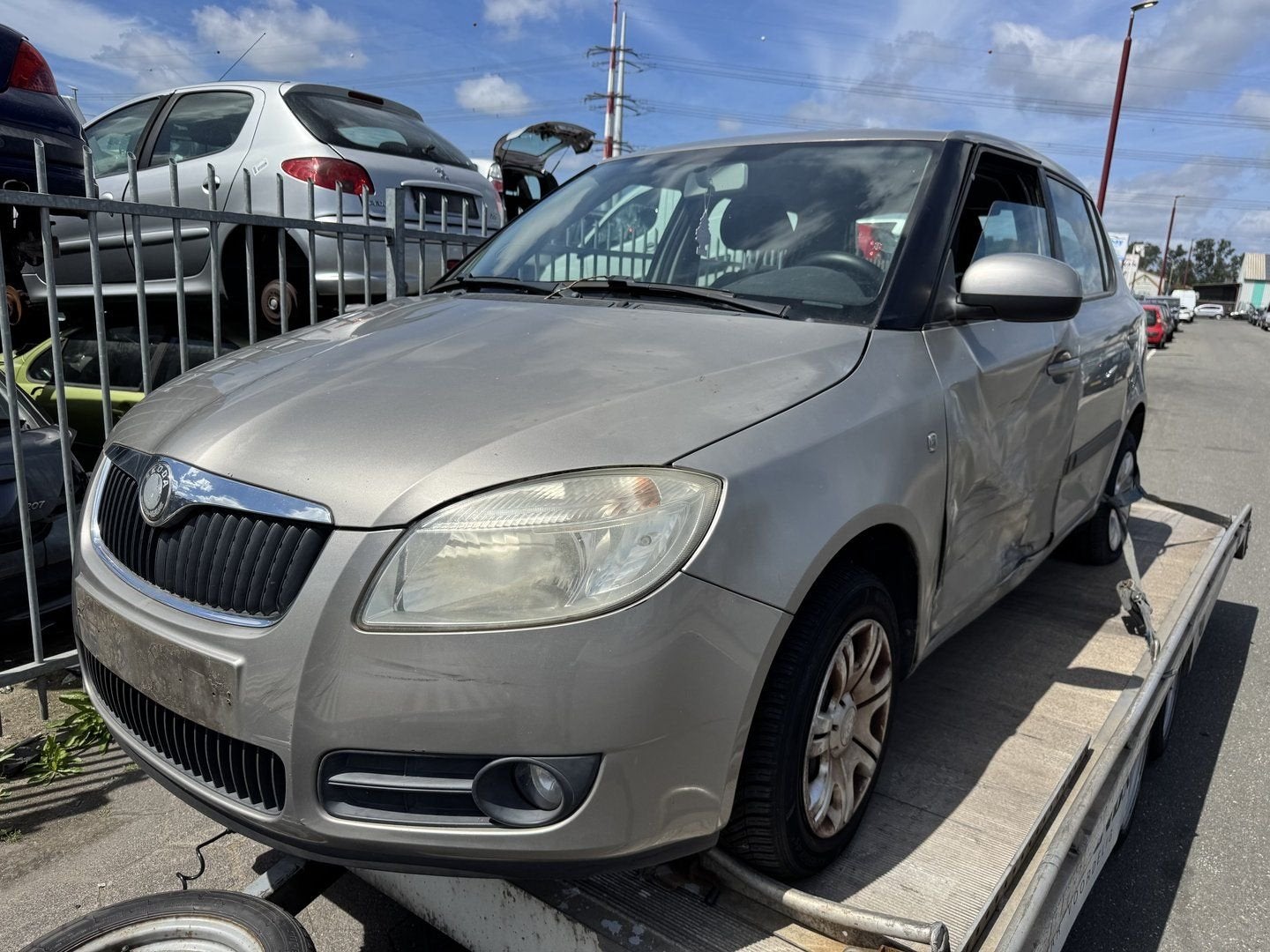 Skoda Fabia 1.4-16V Ambiente 2007 veel onderdelen voorradig, Gebruikt, -, -, Ophalen of Verzenden