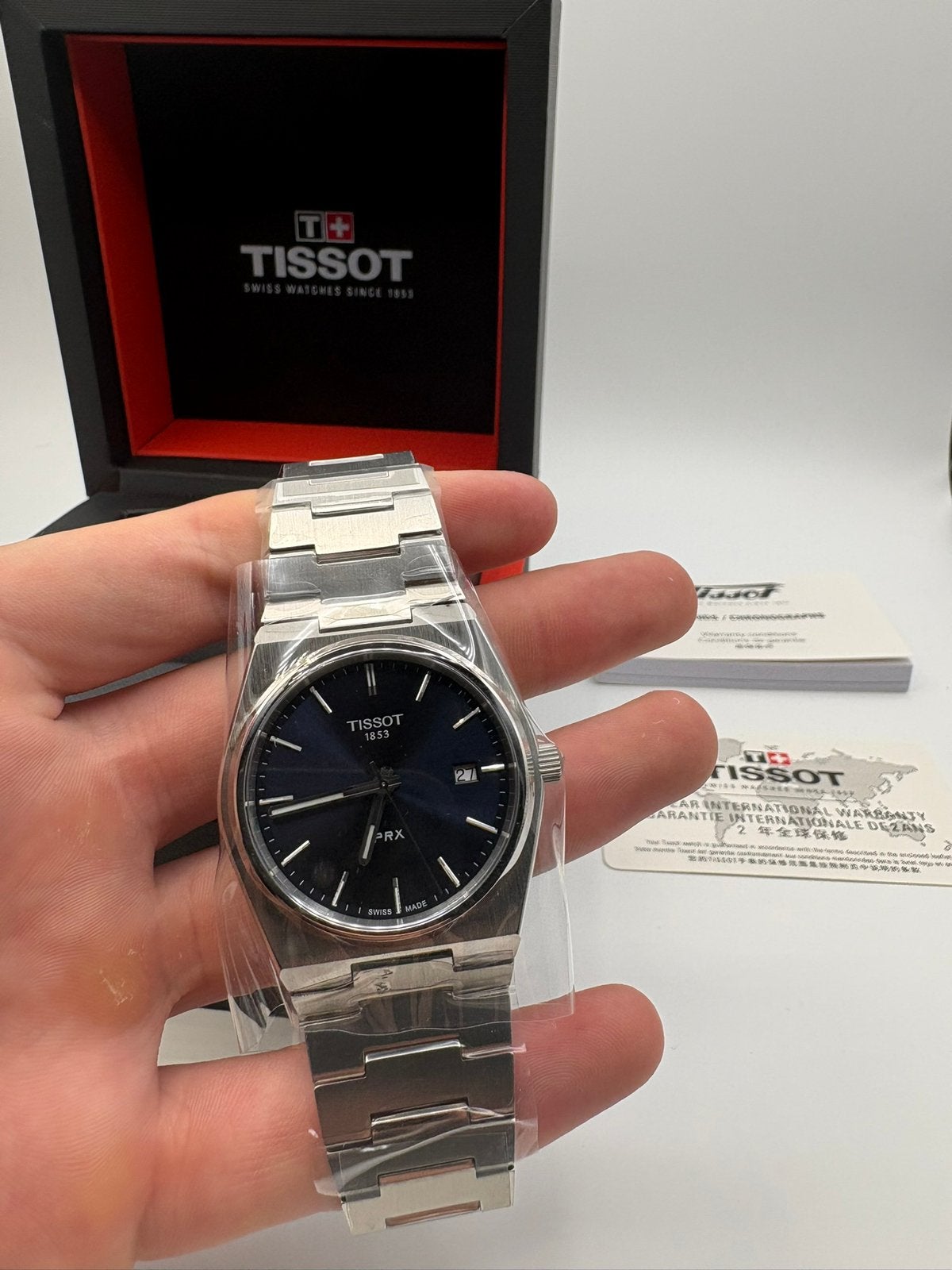 Tissot PRX Full Set, Ophalen of Verzenden, Zo goed als nieuw