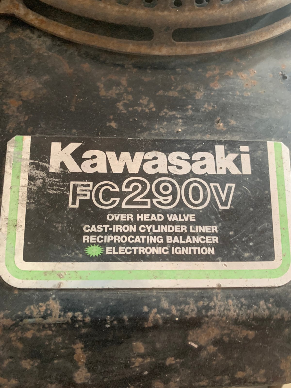 Kawasaki motor, Tuin en Terras, Grasmaaiers, Ophalen, Gebruikt, 50 cm of meer