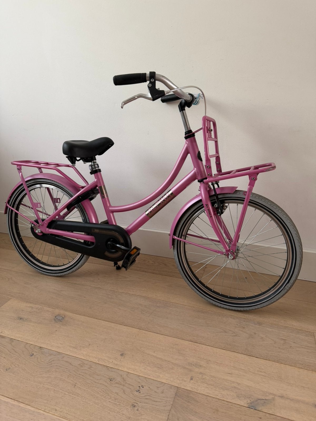 Alpina Cargo 20” meisjes fiets meisjesfiets roze 20 inch, Fietsen en Brommers, Fietsen | Meisjes, Ophalen, Zo goed als nieuw, 20 inch
