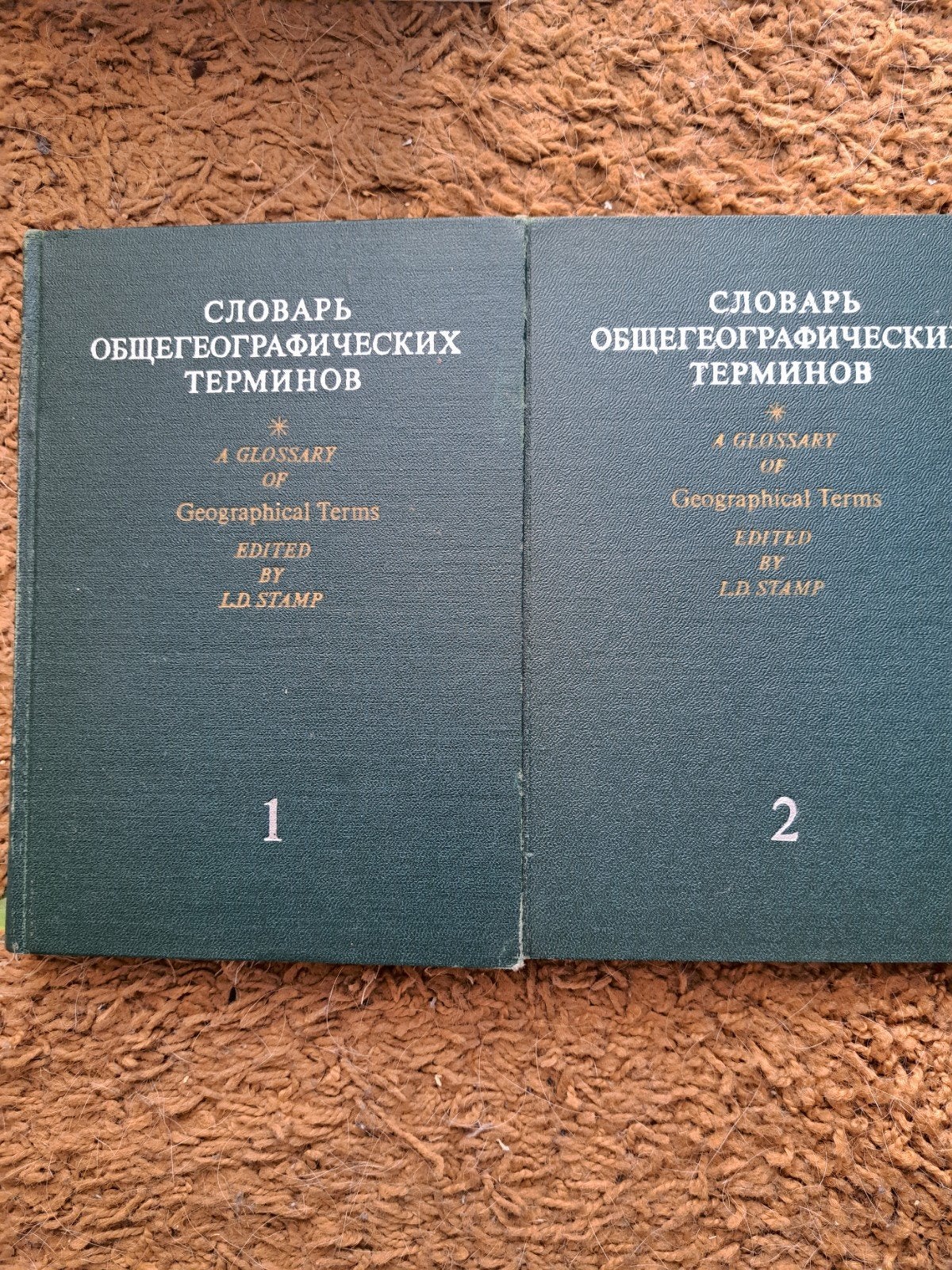A Glossary of Geographical Terms - I.D. Stamp (2 delen), Boeken, Overige uitgevers, Ophalen of Verzenden, Zo goed als nieuw, I.D. Stamp