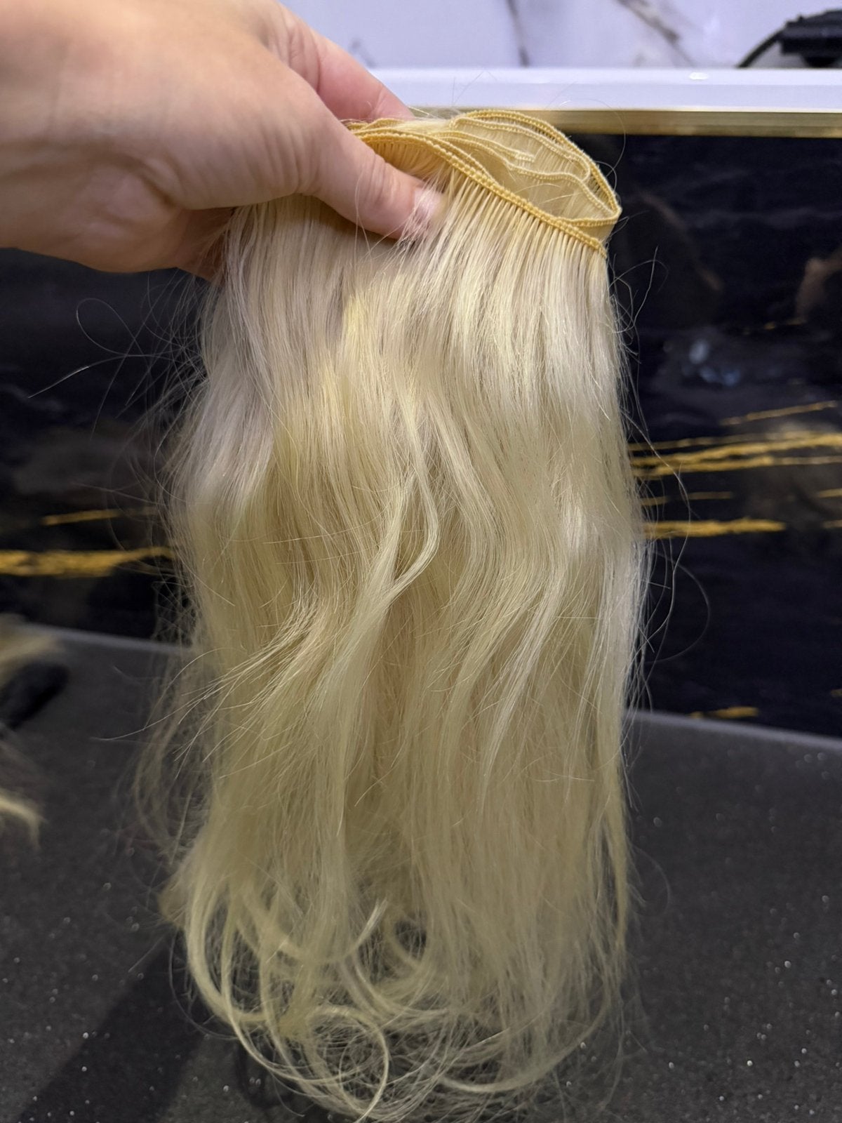 Weave extension, Ophalen of Verzenden, Zo goed als nieuw, Pruik of Haarverlenging