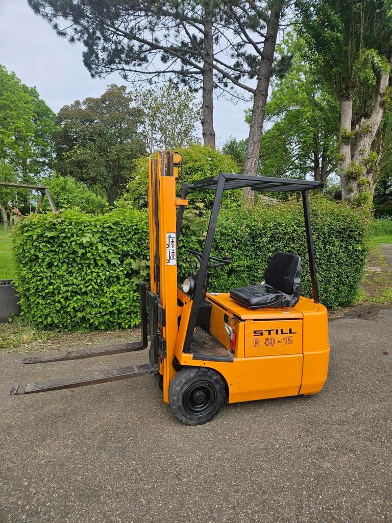 Elec. Heftruck still R50-15 zeer compact 1500kg, Heftruck, Ophalen of Verzenden, STILL, 1000 tot 2000 kg