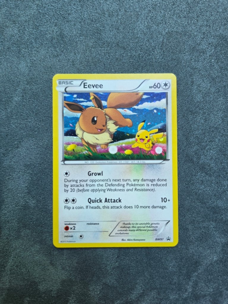 Eevee bw97 promo, Ophalen of Verzenden, Zo goed als nieuw, Losse kaart