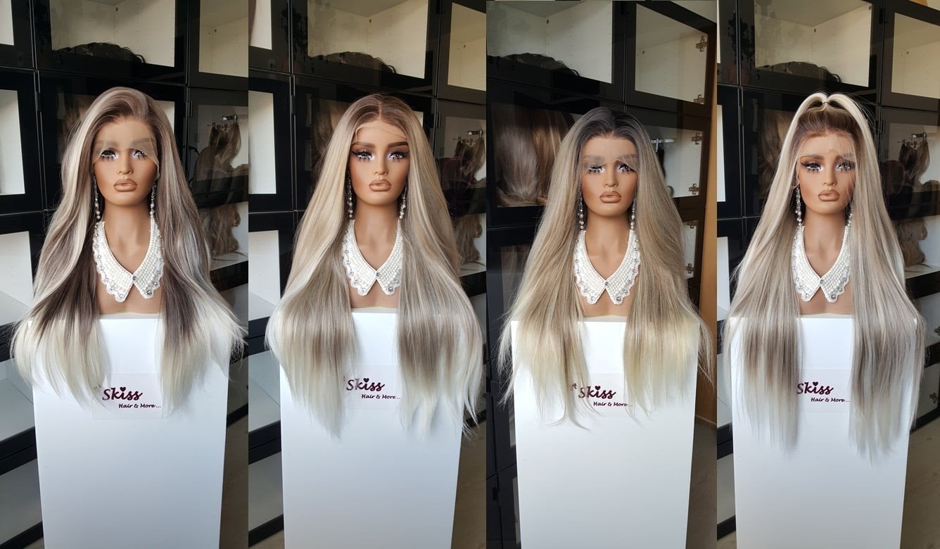 Nieuwe Volle Luxe Lace Pruiken - Pruik - Wig - Frontlace, Ophalen of Verzenden, Nieuw, Pruik of Haarverlenging