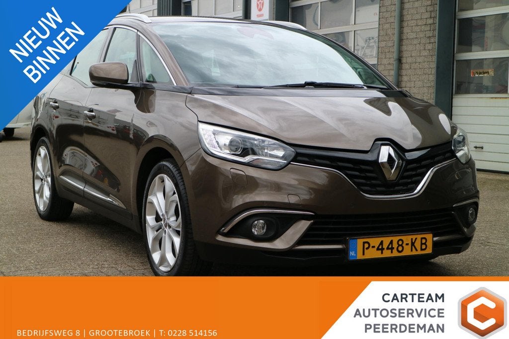 Renault Grand Scénic 1.2 TCe Zen 7p. | Goed onderhouden | T, Auto's, Renault, Voorwielaandrijving, Stof, Gebruikt, Euro 6
