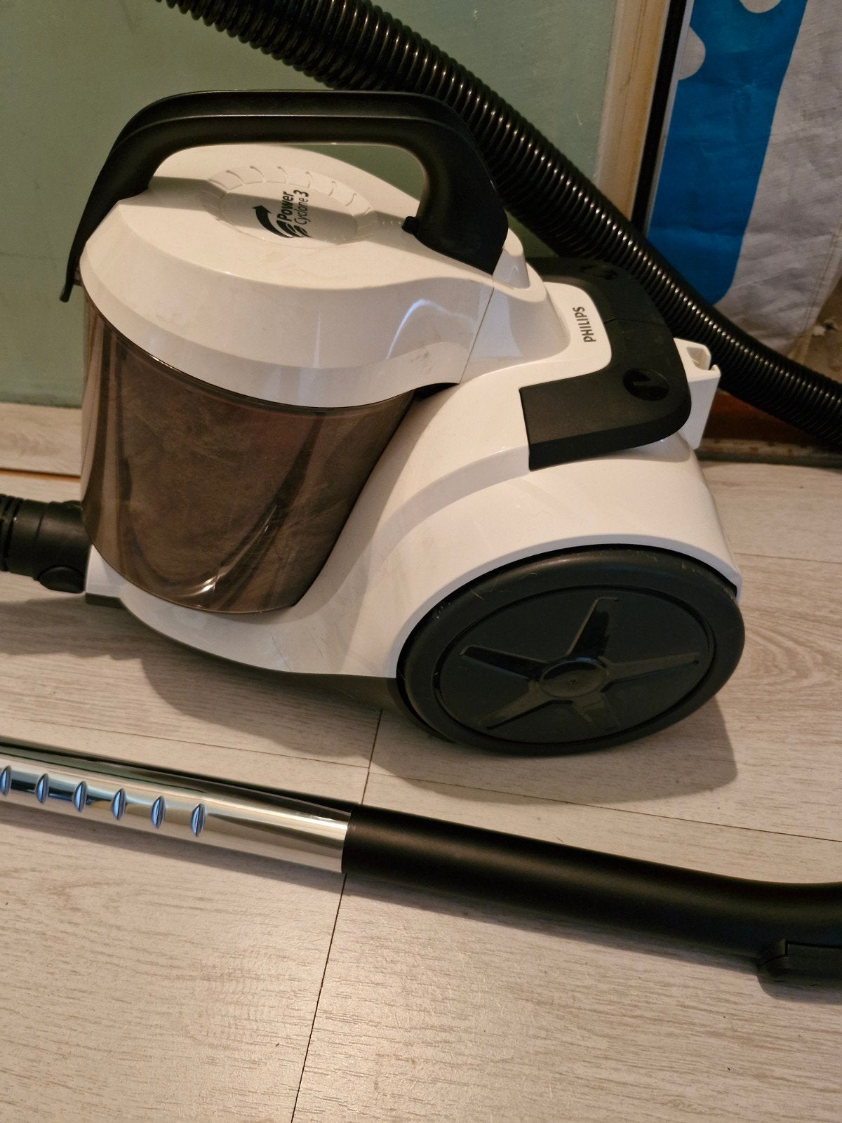 Philips PowerCyclone 3 Stofzuiger XB1111/10 - 750W, Ophalen, Gebruikt, Philips, Sledestofzuiger