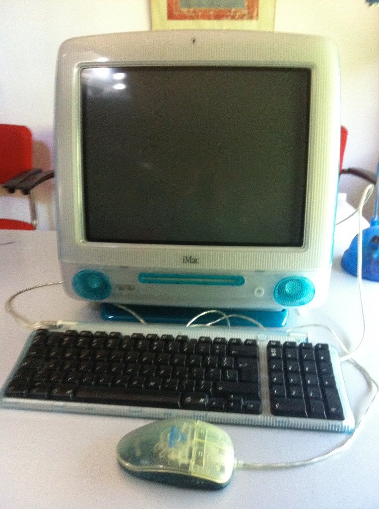 iMac, vintage-model (MOMA!), Ophalen, Gebruikt, HDD, IMac