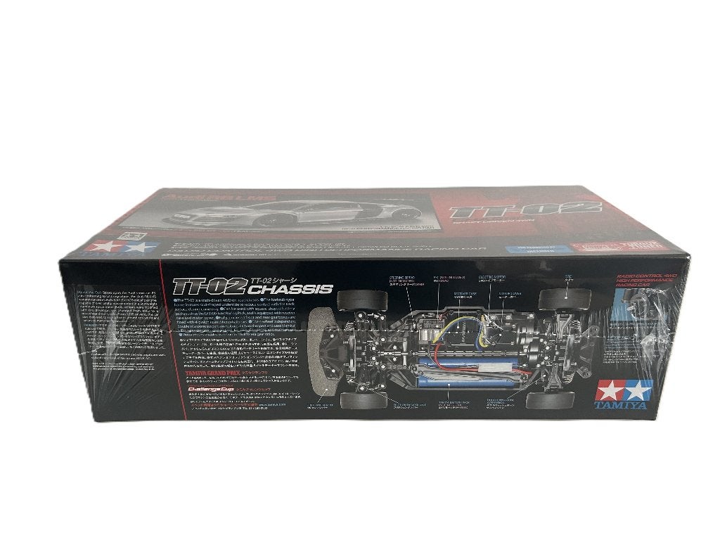 Tamiya 58749 1/10 R/C Audi R8 LMS 2008 (TT-02), Elektro, Nieuw, Ophalen of Verzenden, Schaal 1:10