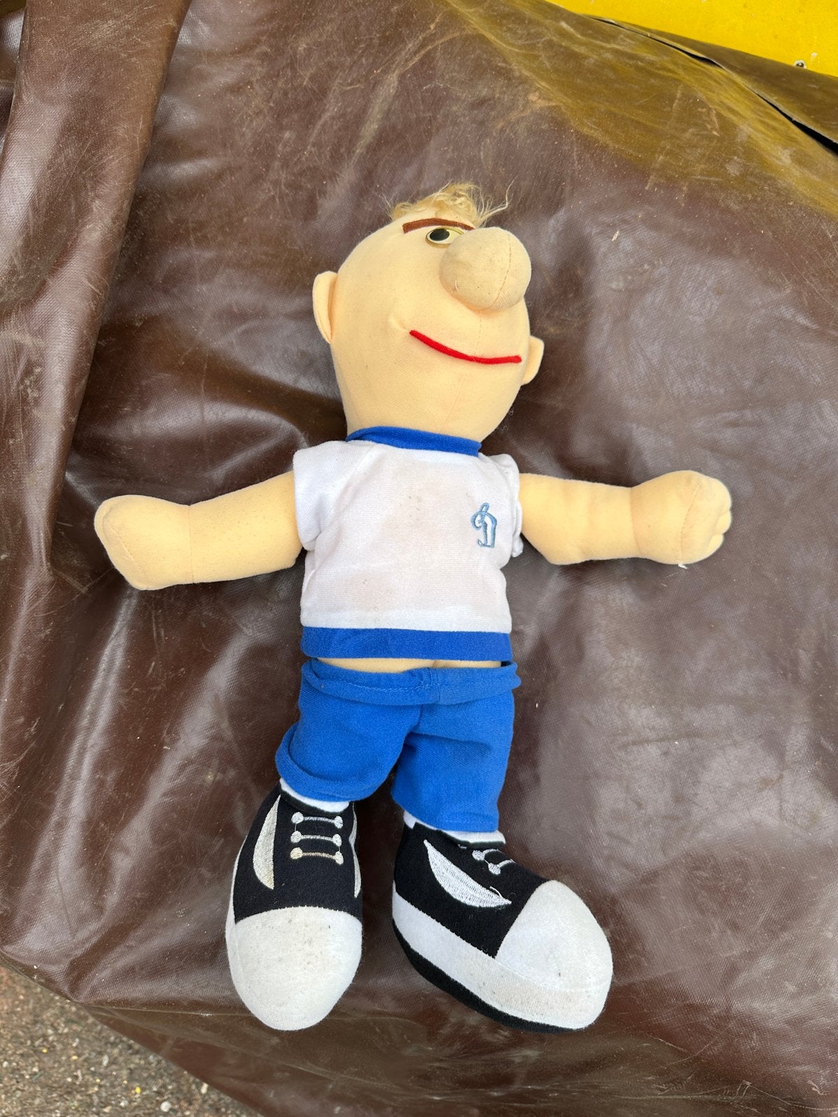 Knuffel Dynamo Kiev Voetbalfan, Gebruikt, Overige karakters, Overige typen, Ophalen of Verzenden
