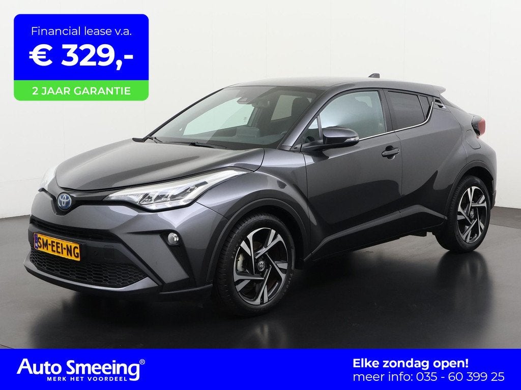 Toyota C-HR 1.8 Hybrid Style | Camera | Adaptief Cruise | Na, Auto's, Toyota, 12 maanden, Euro 6, 4 cilinders, Leder en Stof