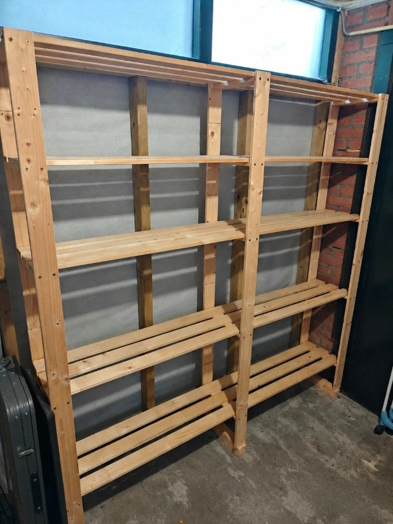 Stellingkast hout, Ophalen, Zo goed als nieuw