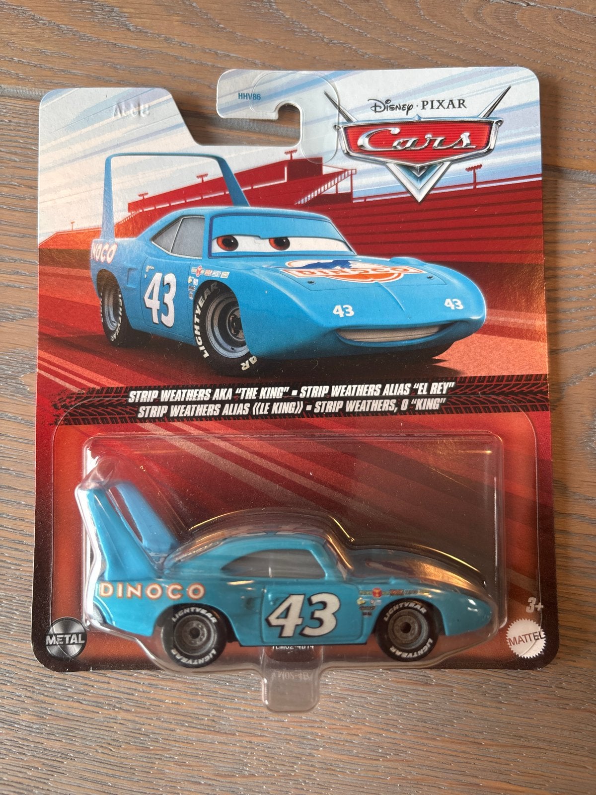 Disney Cars Diecast The King Strip Weathers HHV86 Nieuw, Ophalen of Verzenden, Nieuw