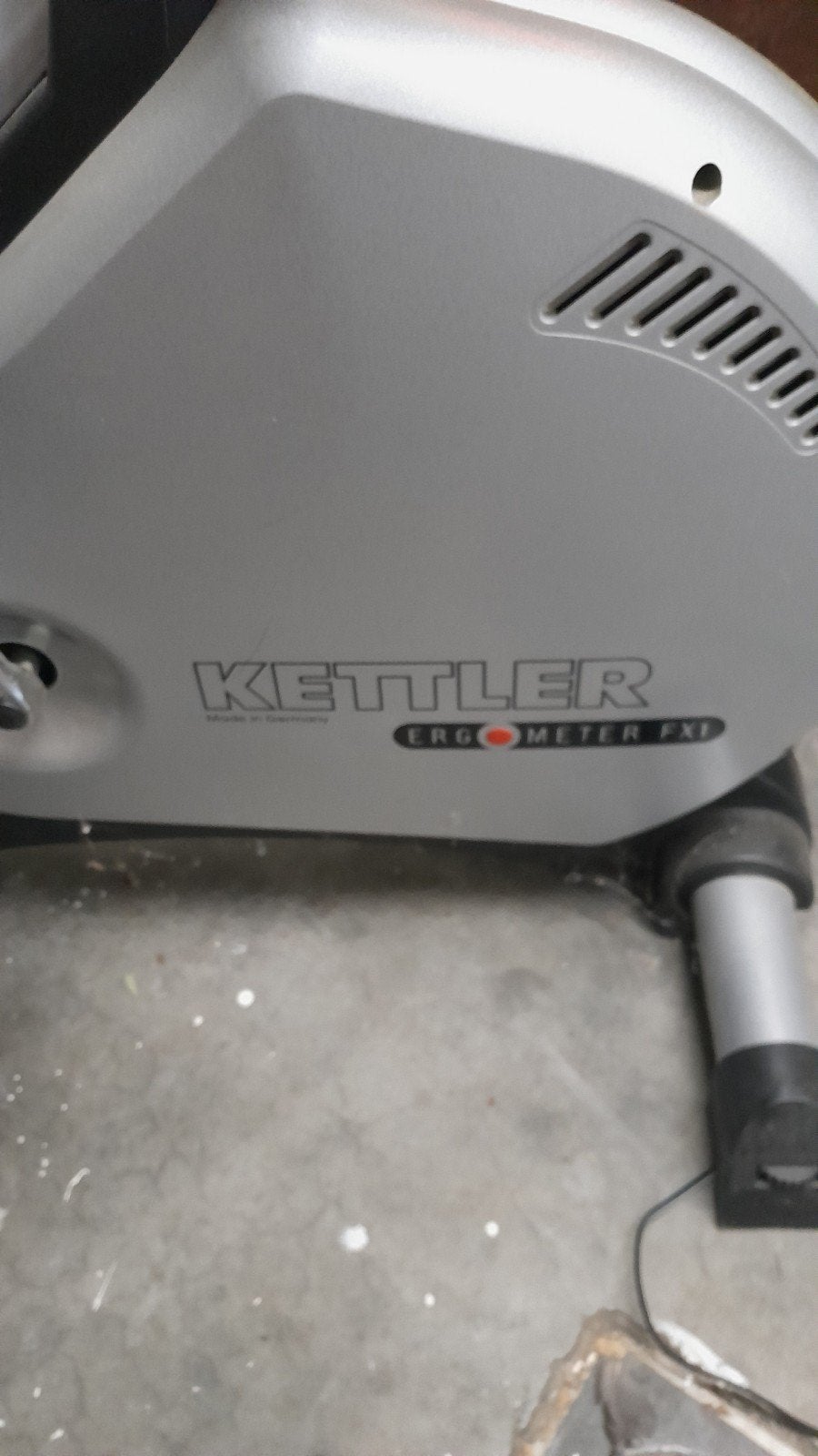 Kettler Ergo Ergometer FX1 Hometrainer, Ophalen, Gebruikt, Metaal, Benen
