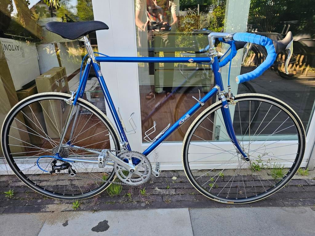 Italiaanse Cinelli Super Corsa columbus buis.Campagnolo.61cm, Fietsen en Brommers, Overige merken, Ophalen of Verzenden, Zo goed als nieuw