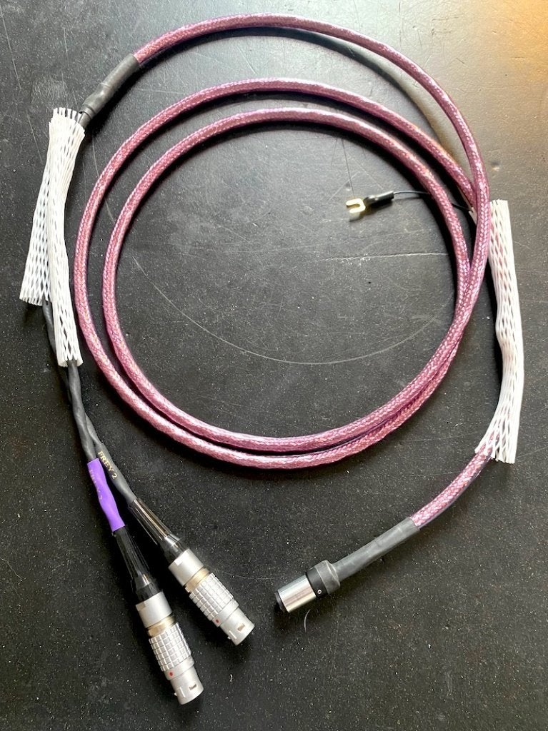 audio kabels divers, Ophalen, Zo goed als nieuw, Minder dan 2 meter, Overige kabels