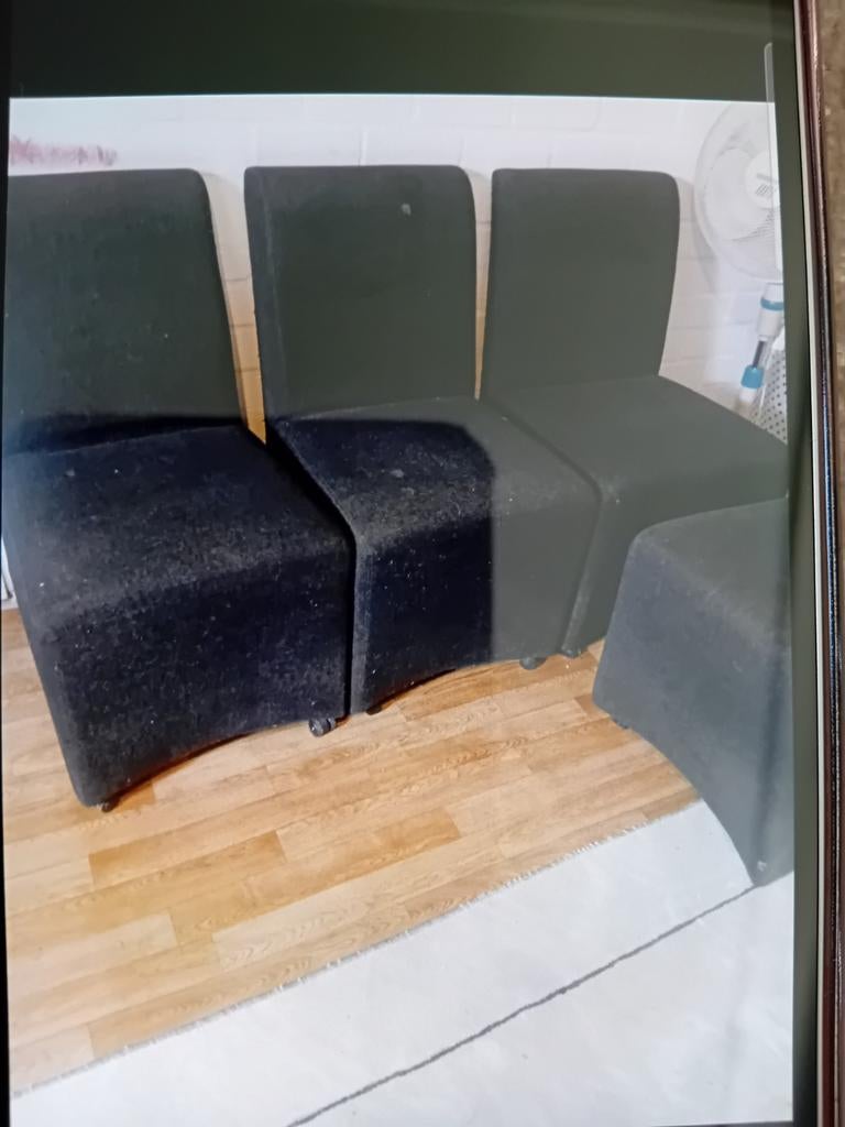 6 eetkamer stoelen (gratis ophalen ), Ophalen of Verzenden