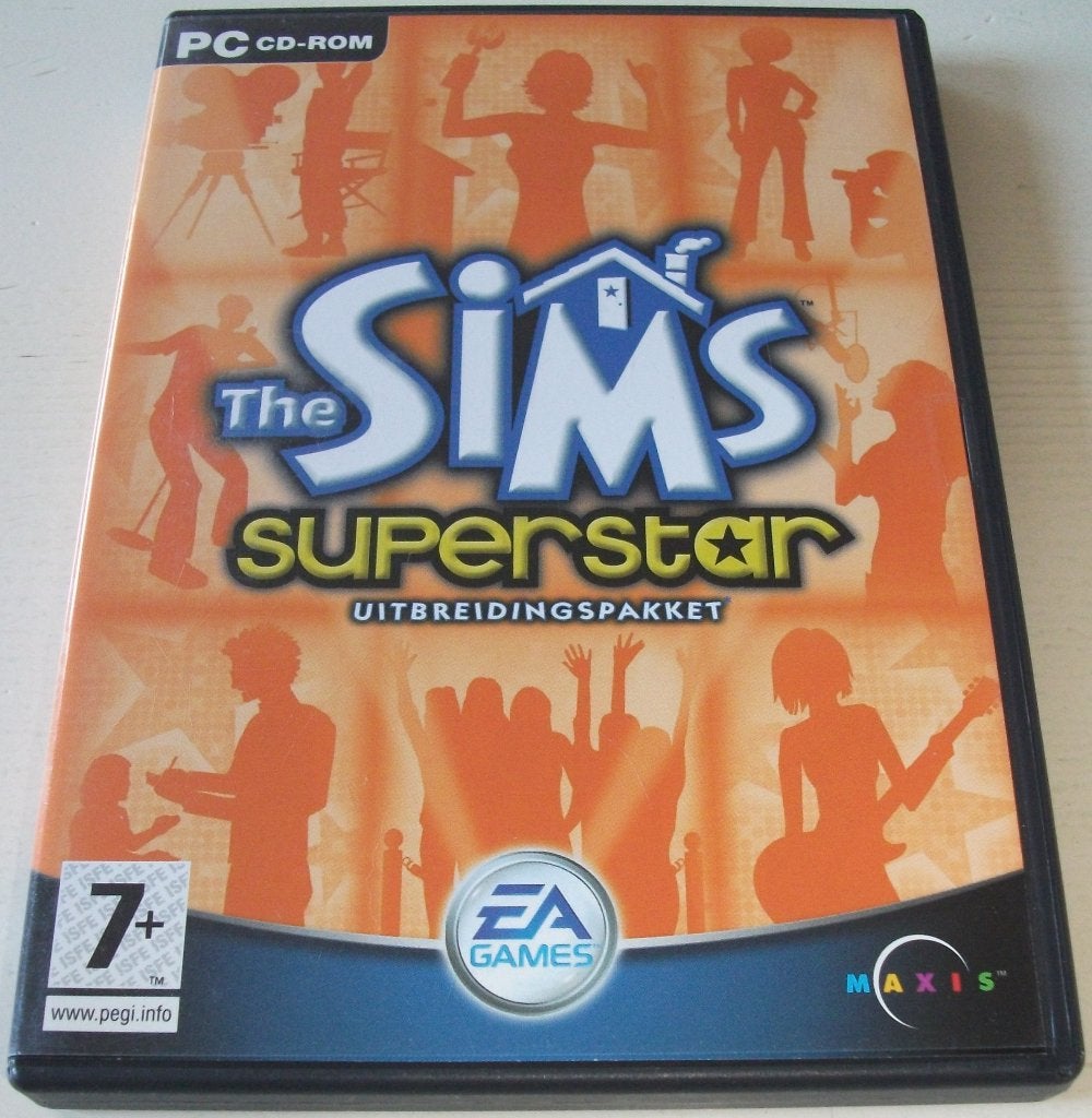 PC Game *** SIMS *** Superstar, Avontuur, Overige typen, Ophalen of Verzenden, Zo goed als nieuw