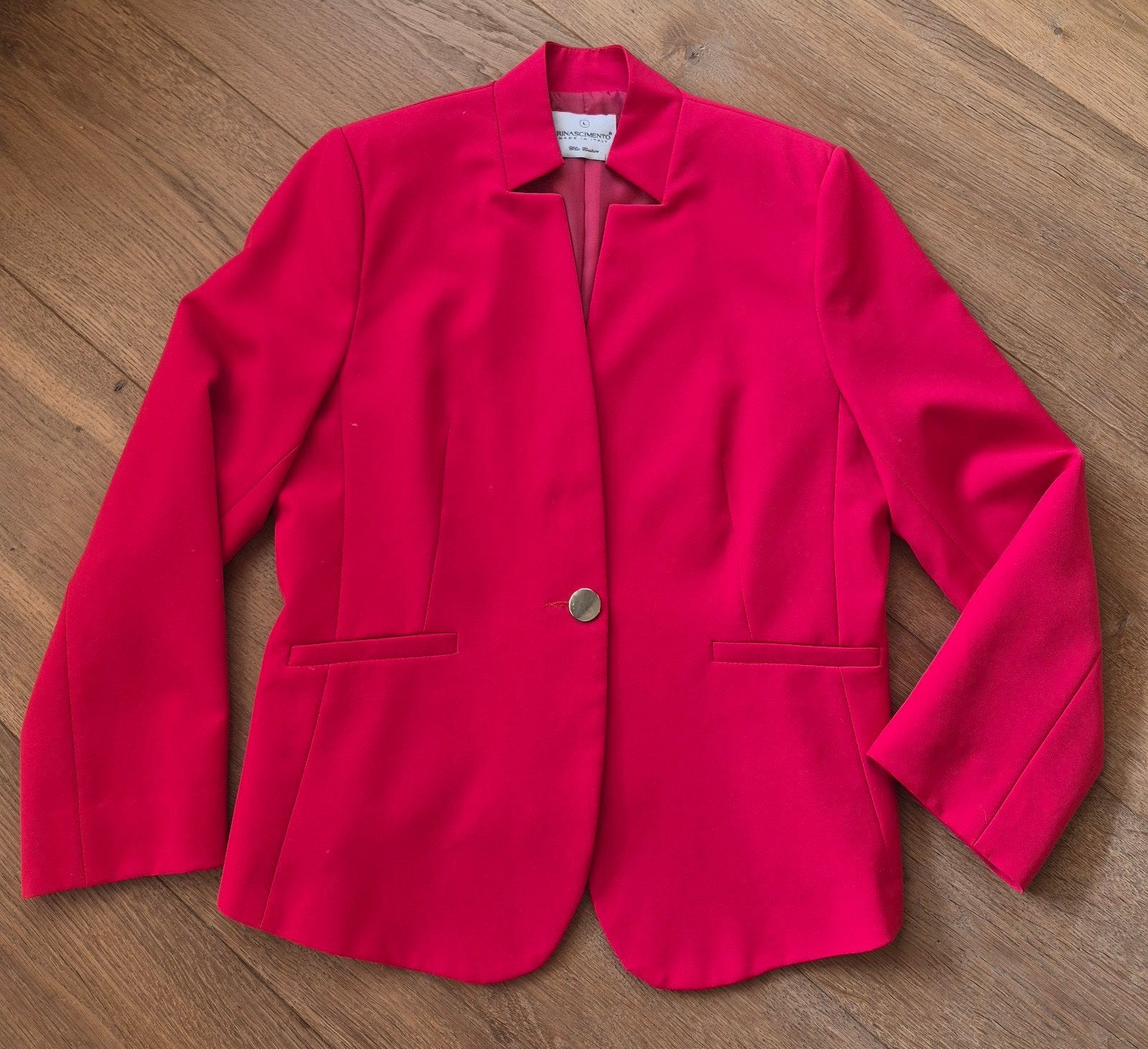 Rinascimento koraalrood/roze jasje maat L, Rinascimento, Ophalen of Verzenden, Zo goed als nieuw, Roze