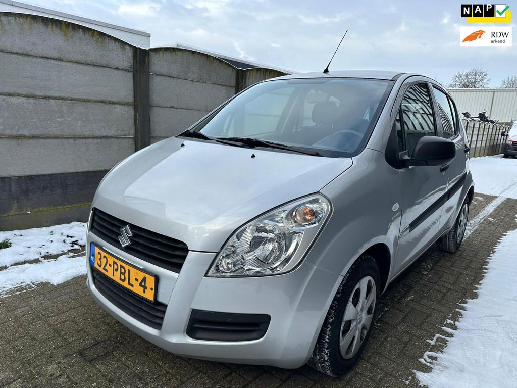 Suzuki Splash 1.0 5 DRS AIRCO/ LAGE KMSTAND/ DEALER ONDERHOU, Stof, Gebruikt, 996 cc, Origineel Nederlands