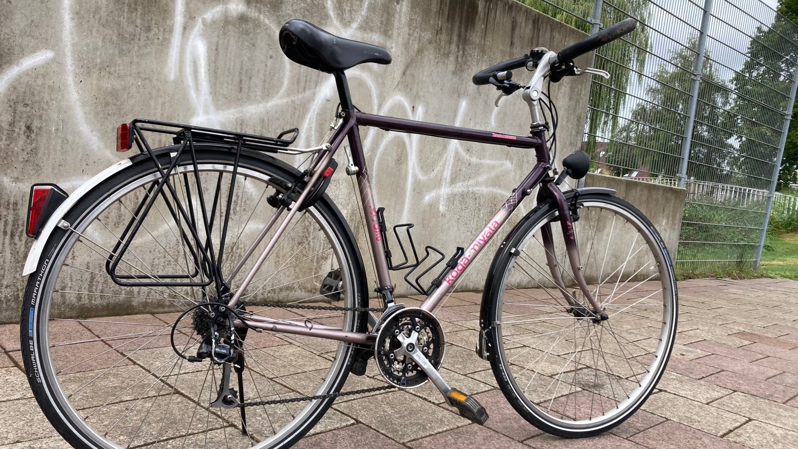 Koga Miyata Randonneur met voordrager/lowrider, Gebruikt, Versnellingen, 57 tot 61 cm, Ophalen