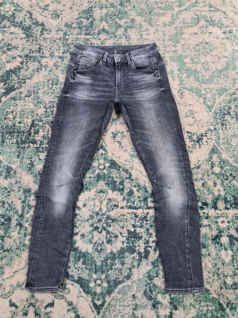 G-star raw arc 3D mid skinny W27 L32 Dames Tulsi2732, Ophalen of Verzenden, W27 (confectie 34) of kleiner, Grijs, G-STAR RAW