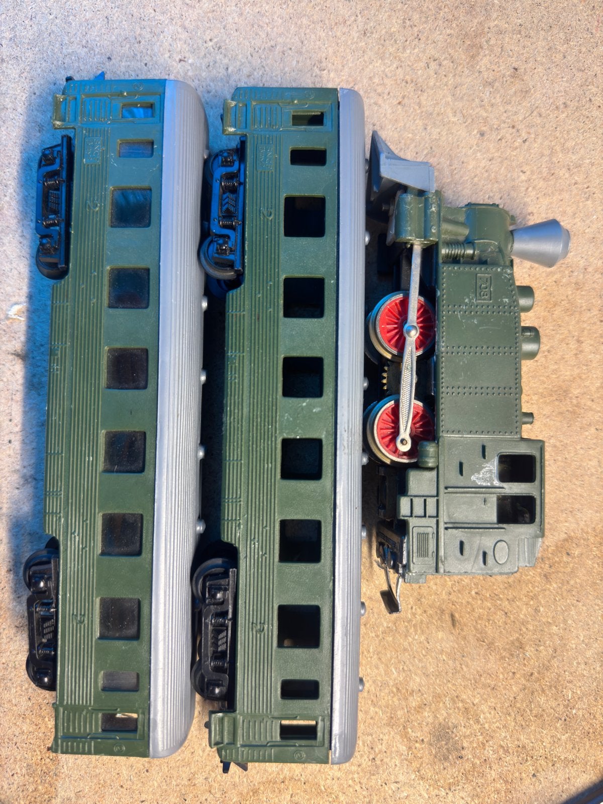 Jouef Modeltrein met wagons | 1/87 modelspoor h0, Hobby en Vrije tijd, Modeltreinen | H0, Gelijkstroom, Jouef, Ophalen of Verzenden