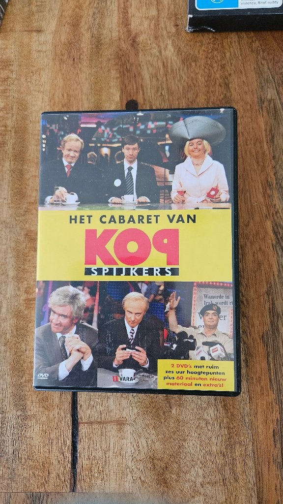 Het cabaret van Kopspijkers 2 DVD's, Alle leeftijden, Ophalen of Verzenden, Zo goed als nieuw, Komedie