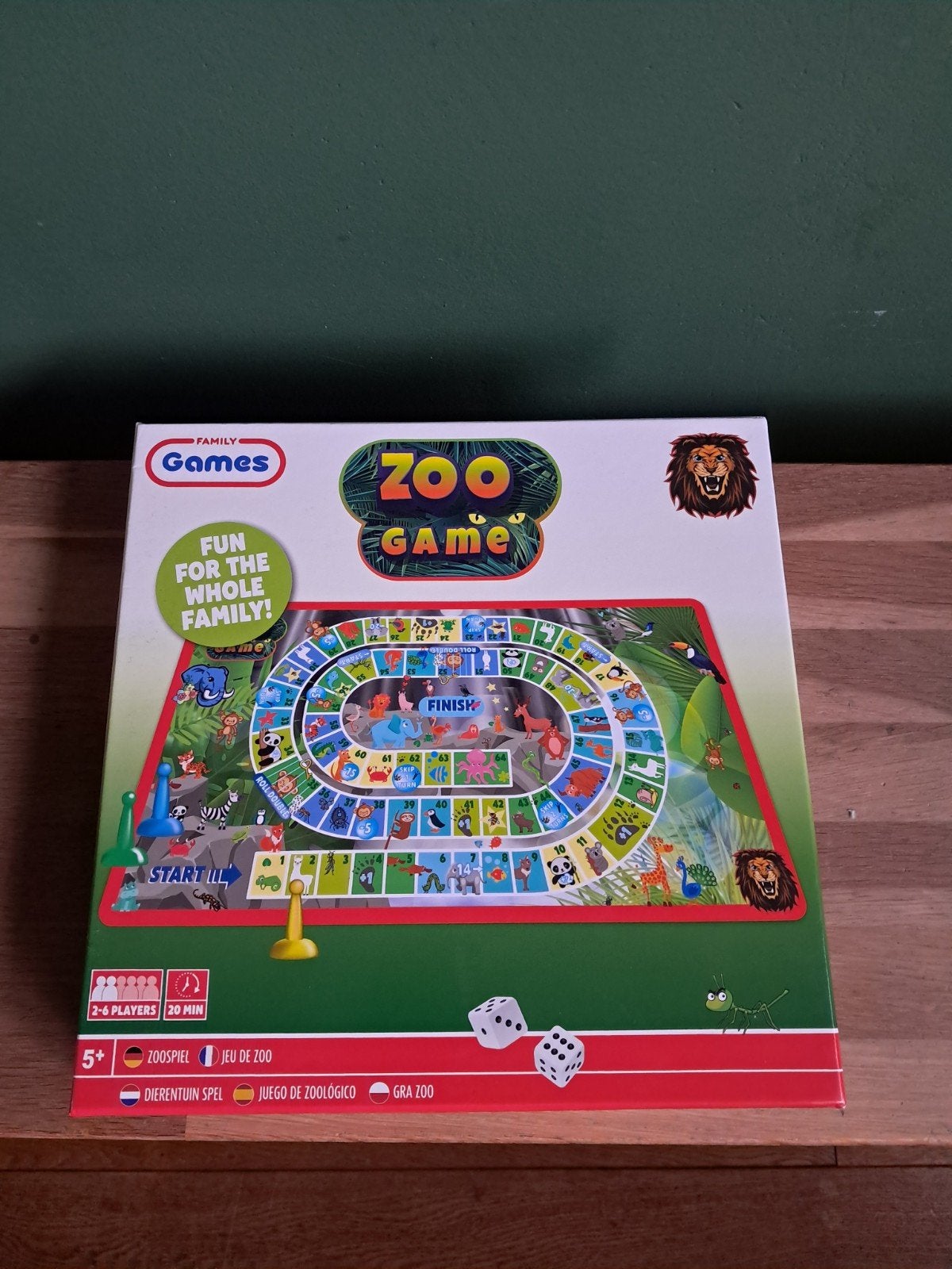 De Groene Merel ganzenbord moderne versie, Ophalen of Verzenden, Zo goed als nieuw