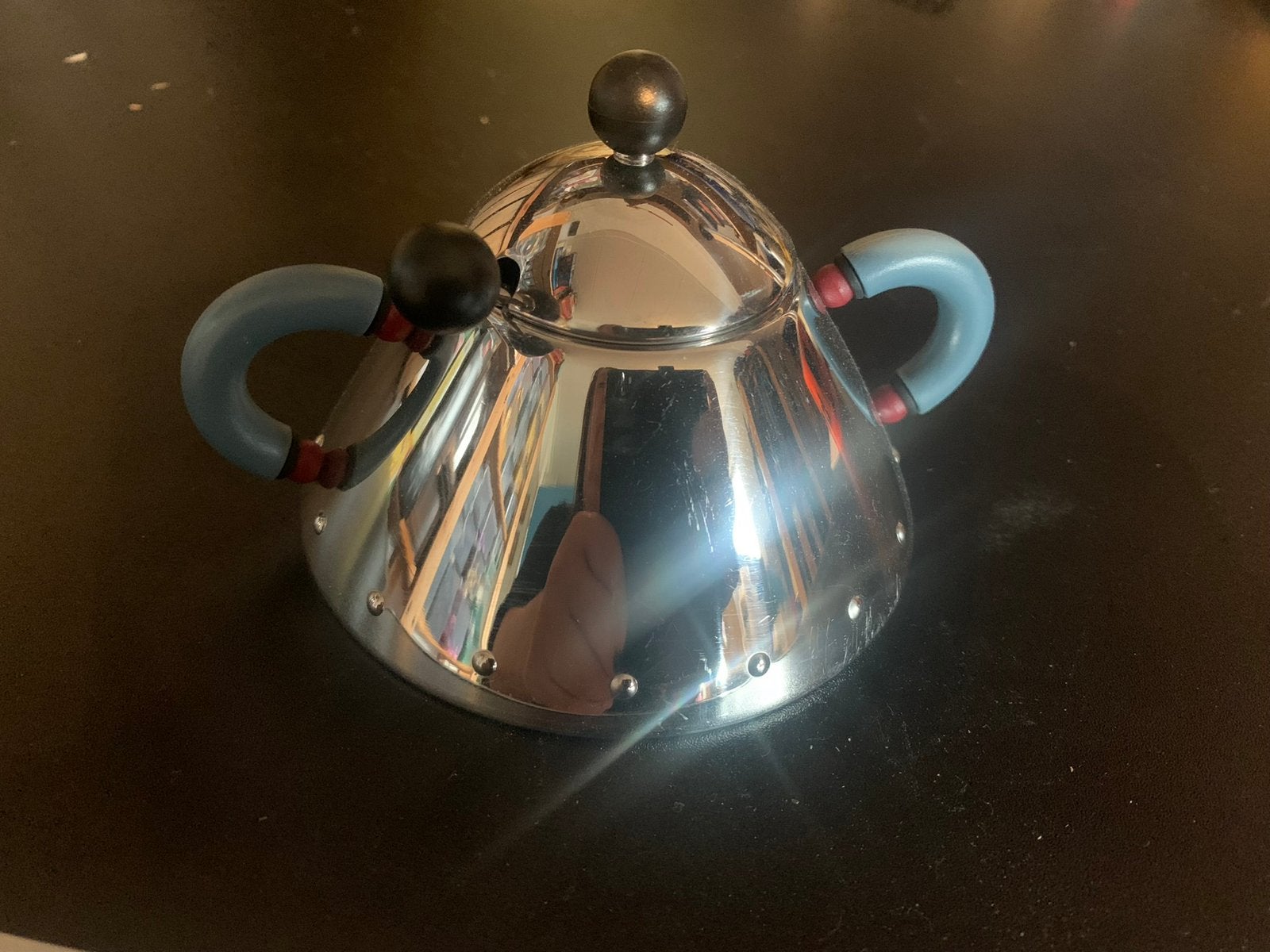 Alessi suikerpotje, Ophalen of Verzenden, Zo goed als nieuw