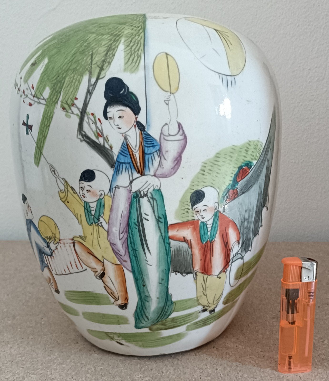 Chinese vaas China Chinees, Antiek en Kunst, Ophalen of Verzenden