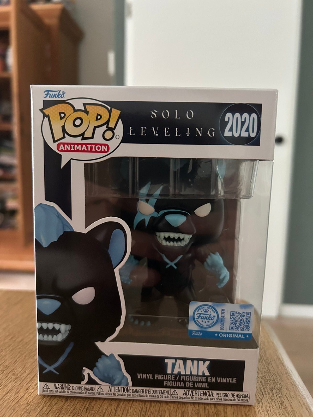 Funko pop! Solo leveling Tank #2020, Ophalen of Verzenden, Zo goed als nieuw