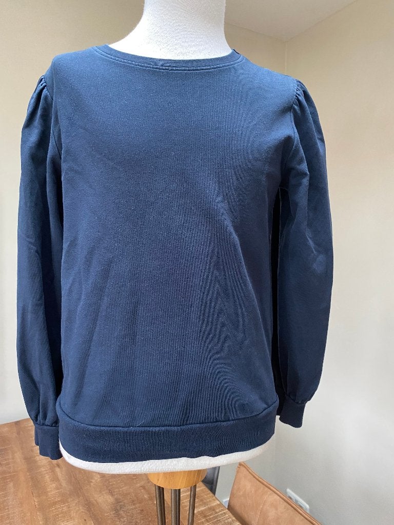 NAME IT trui / sweater donderblauw netjes maat 134 / 140 DH, Gebruikt, Meisje, Trui of Vest, Ophalen of Verzenden