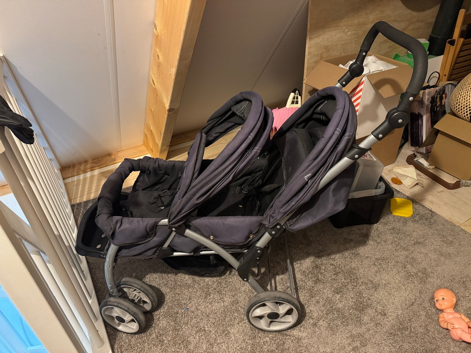 Gebruikte Duowagen, Gebruikt, Duowagen, Ophalen, Kinderwagen